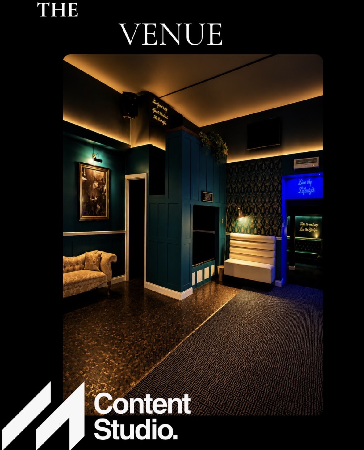 The Content Studio venue interior